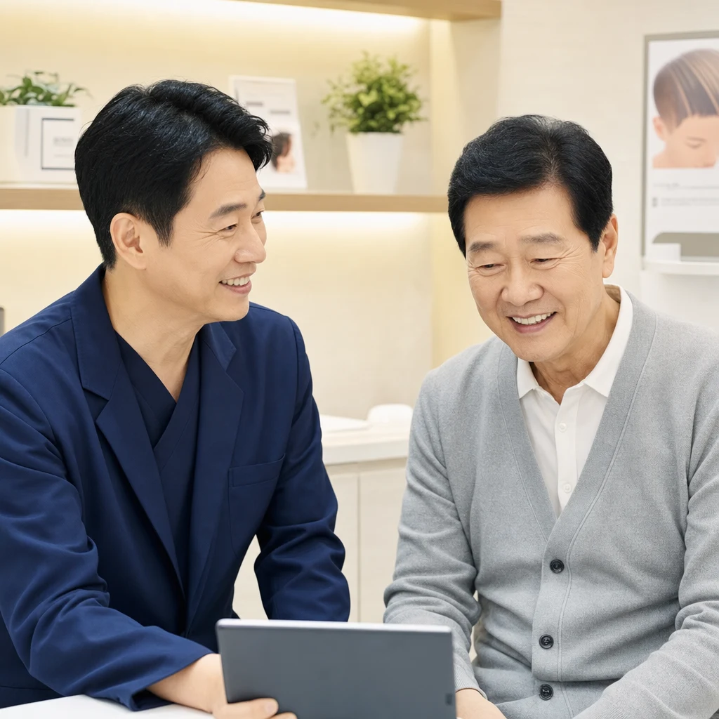 합정 지역 탈모병원, 노인 탈모 치료 효과는?