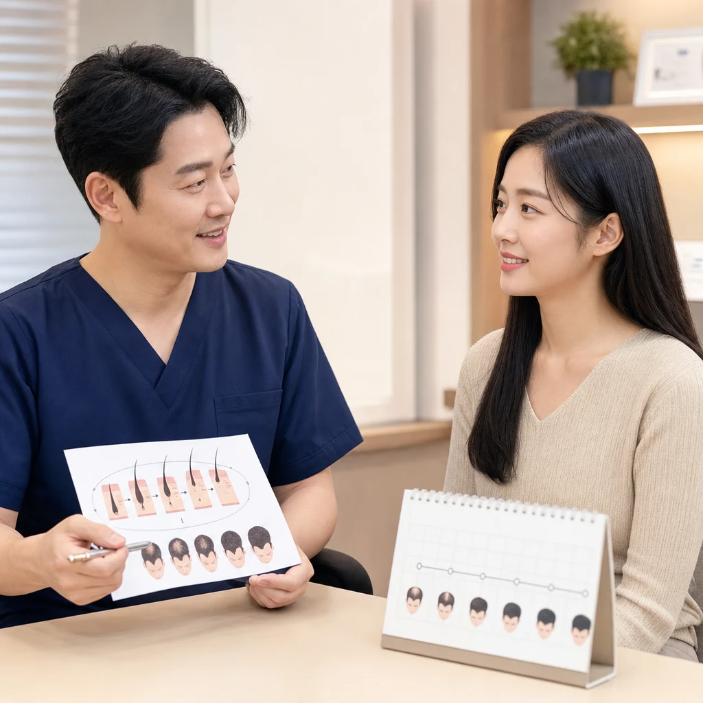 휴지기탈모의 단계별 진행 과정은? 1
