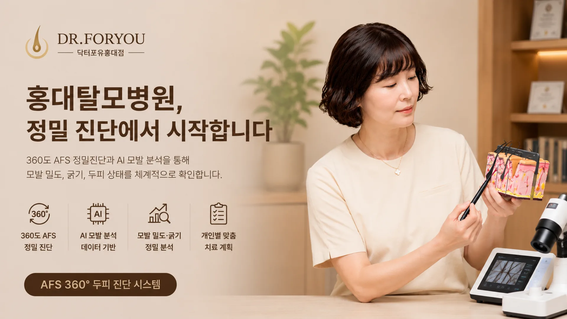 닥터포유의원 메인 비주얼 1
